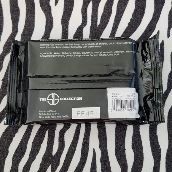 3/$12 Makeup Removal Facial Wipes-25 Wipes - Picture 2 of 3